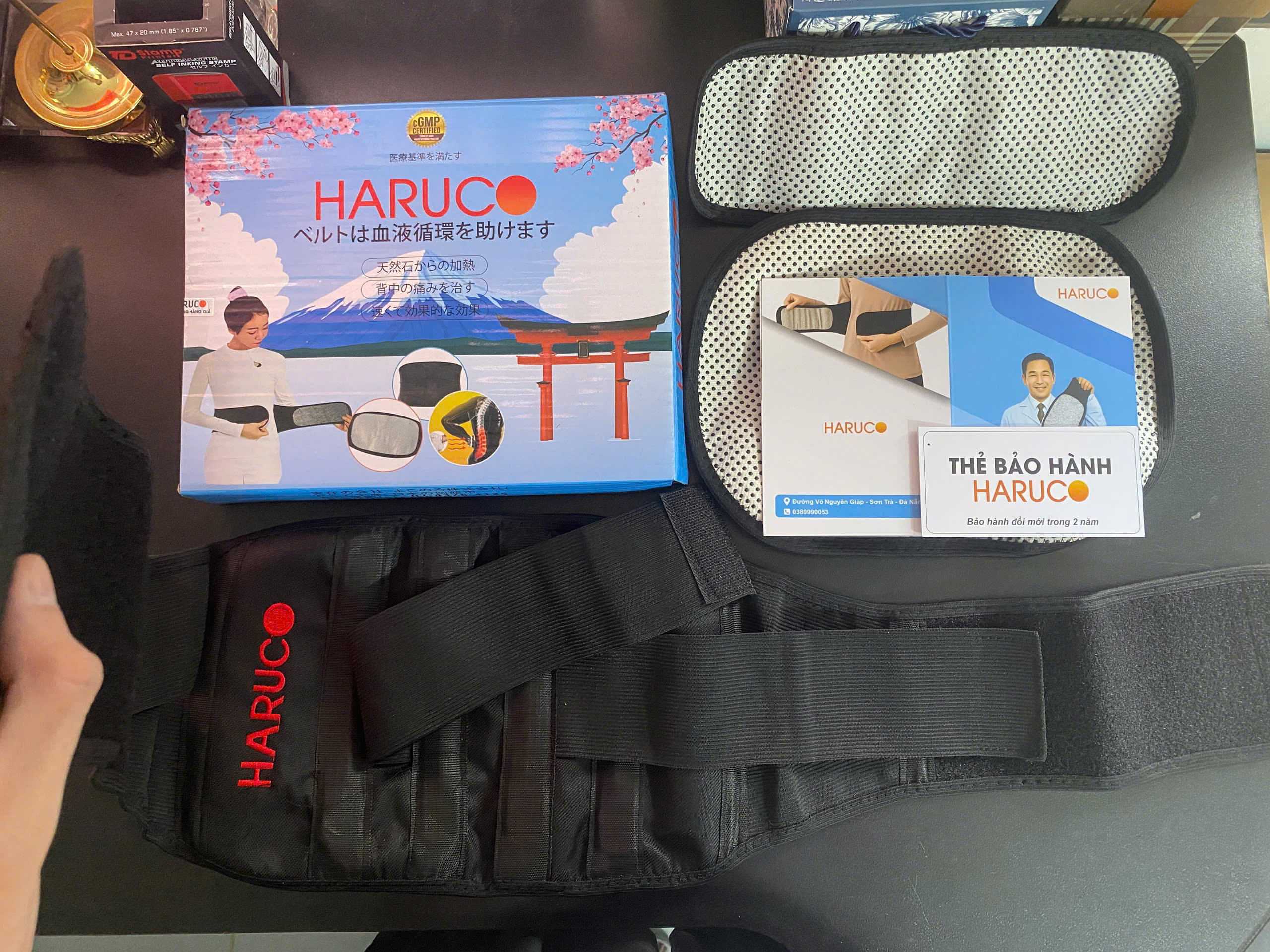 Đai lưng tự nóng Haruco thương hiệu Nhật Bản - Ảnh 3